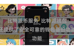 比特派币服务  比特派钱包还提供了安全可靠的钱包备份功能
