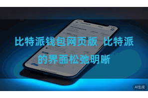 比特派钱包网页版  比特派的界面松弛明晰