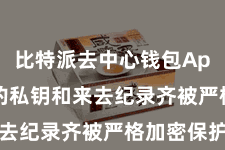 比特派去中心钱包App  用户的私钥和来去纪录齐被严格加密保护
